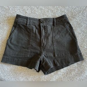 H&M 90s Olive Green Shorts
